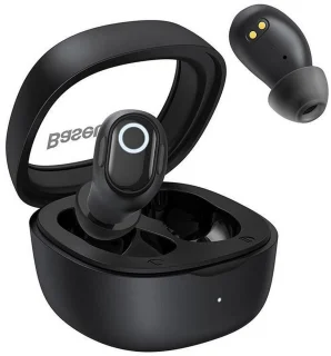 Baseus Draadloze Bluetooth Oordopjes Zwart