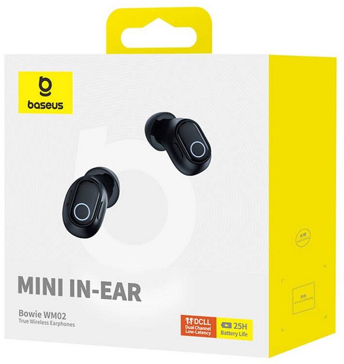 Baseus Draadloze Bluetooth Oordopjes Zwart