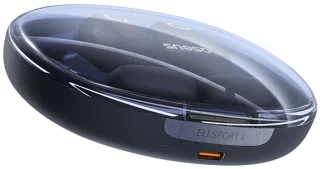 Baseus Eli Sport 1 Draadloze Open-Ear Sport Oordopjes Cosmic Zwart