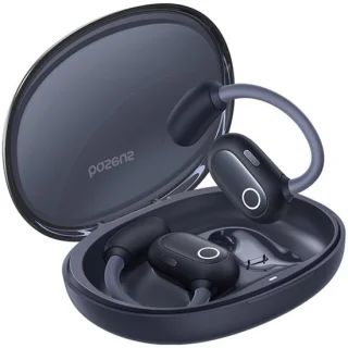 Baseus Eli Sport 1 Draadloze Open-Ear Sport Oordopjes Cosmic Zwart