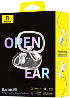 Baseus Eli Sport 1 Draadloze Sport Oordopjes Wit