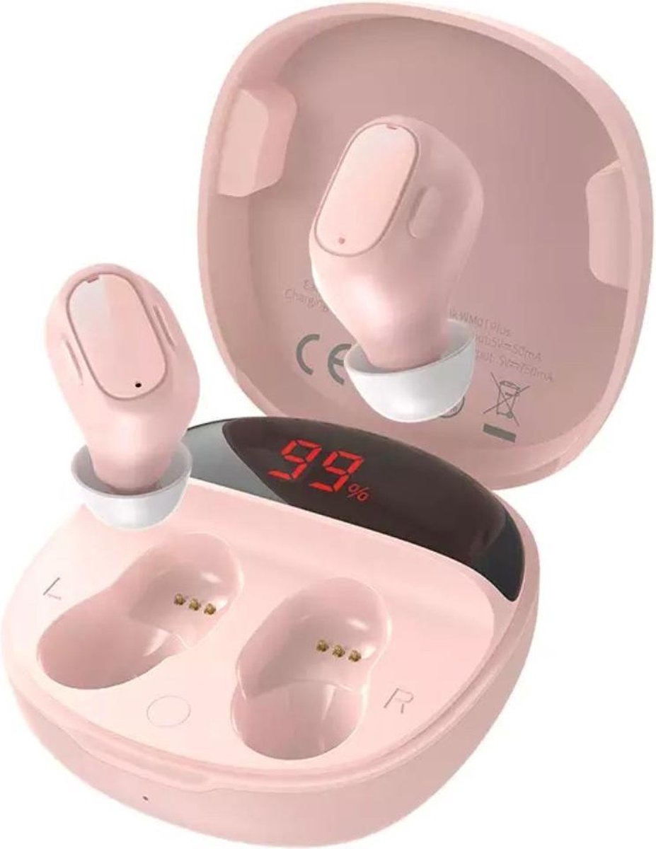 Baseus Encok WM01 Plus Draadloze Oordopjes Roze