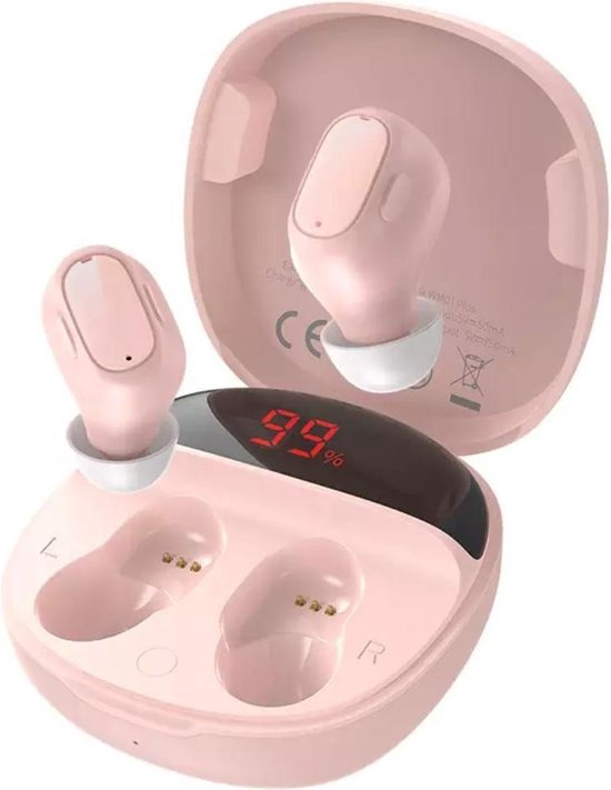 Baseus Encok WM01 Plus Draadloze Oordopjes Roze