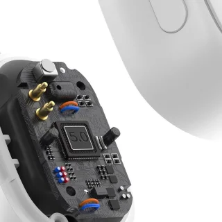 Baseus NGWM01P-02 Draadloze Bluetooth Oordopjes Wit
