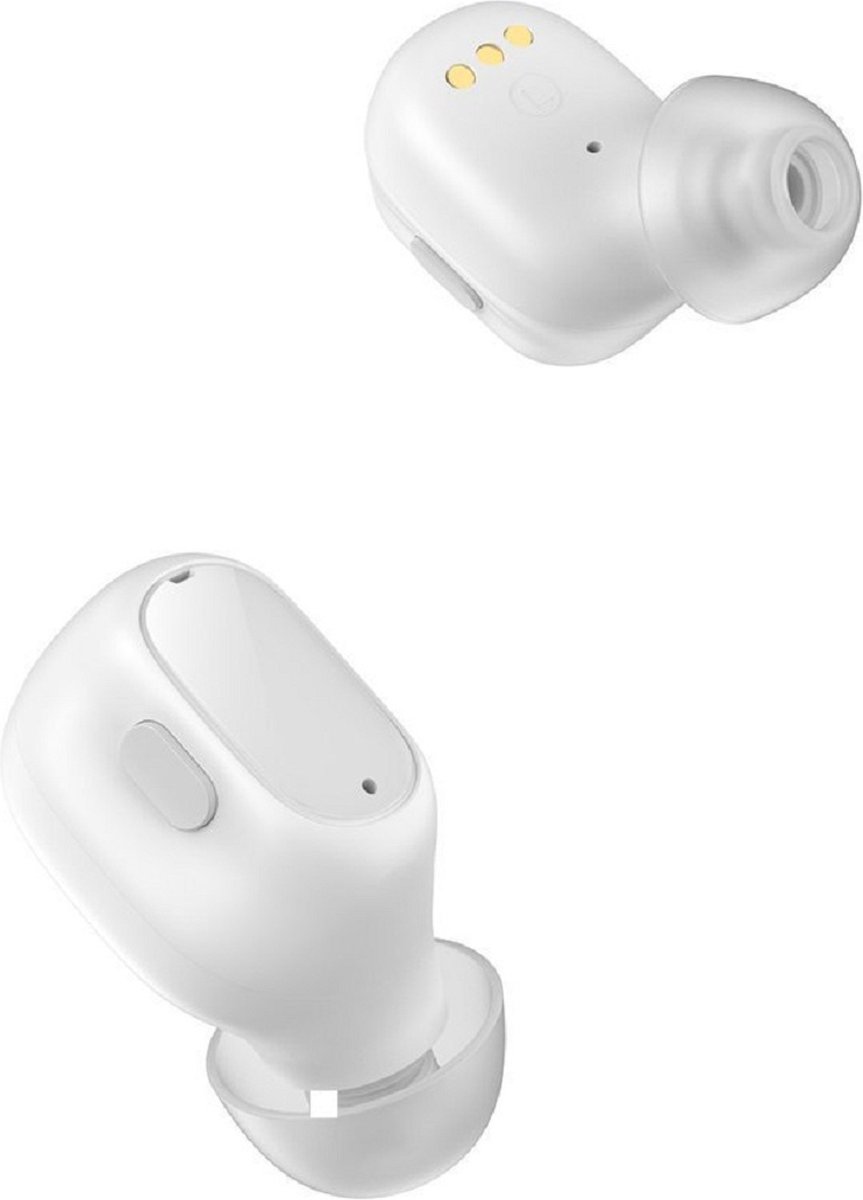 De Baseus NGWM01P-02 Draadloze Bluetooth Oordopjes Wit in één oogopslag
