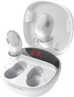 Baseus NGWM01P-02 Draadloze Bluetooth Oordopjes Wit