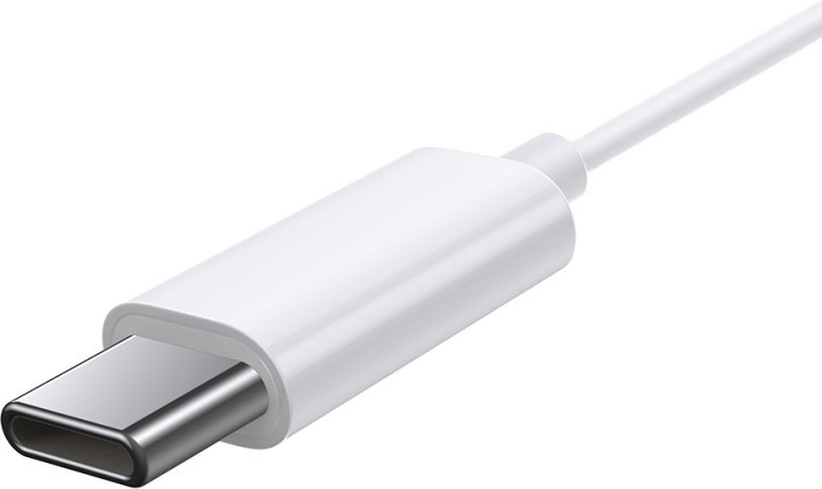 Baseus Type-C In-Ear Koptelefoon Wit