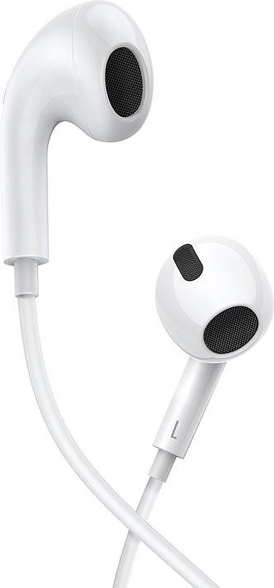 Baseus Type-C In-Ear Koptelefoon Wit