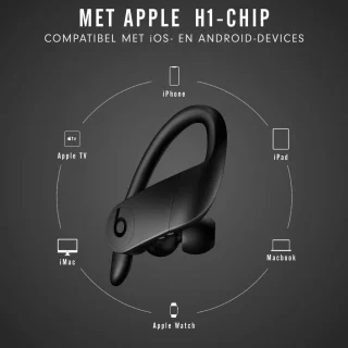 Beats Powerbeats Pro - Oortjes - Zwart