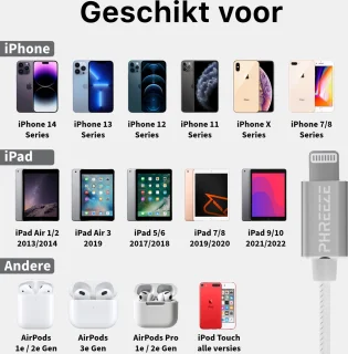 Bedrade Lightning Oordopjes voor iPhone 2 Stuks