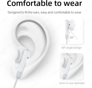 Bedrade Oortjes Geschikt voor Apple iPhone Headset met Microfoon