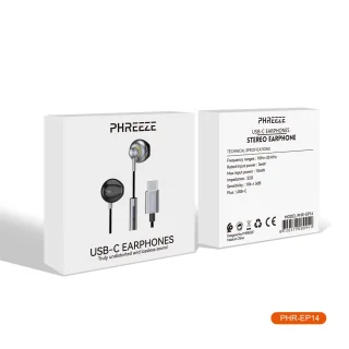 Bedrade USB-C Oordopjes