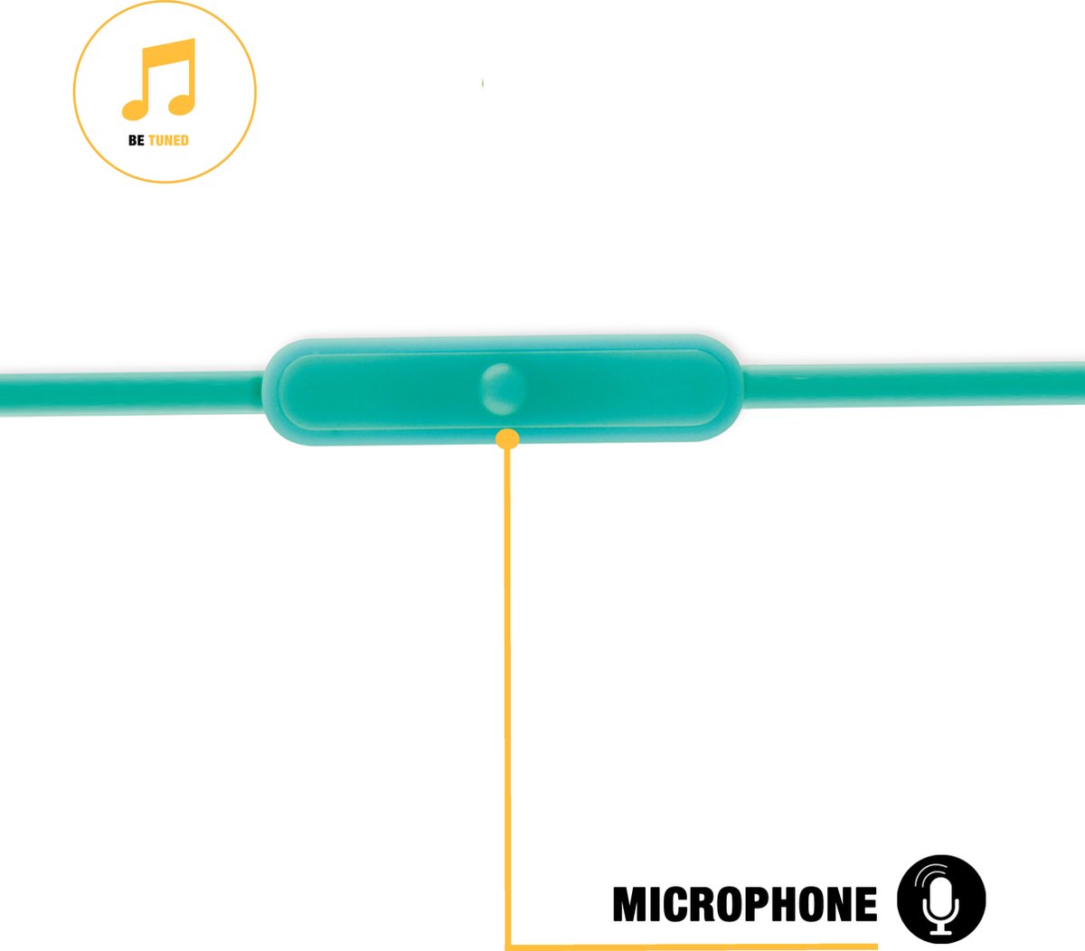 BeHello Oordopjes 3.5mm Groen