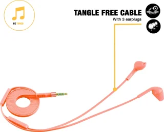 BeHello Oordopjes 3.5mm Rood