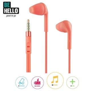 BeHello Oordopjes 3.5mm Rood