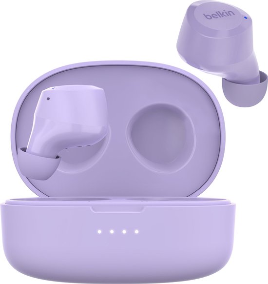 Belkin SoundForm Bolt Draadloze In-ear Headset Lavendel