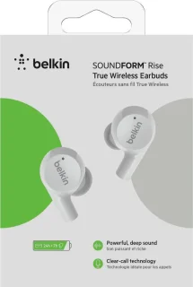 Belkin SOUNDFORM Rise Draadloze Oordopjes Wit