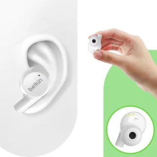Belkin SOUNDFORM Rise Draadloze Oordopjes Wit