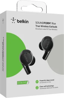 Belkin SOUNDFORM Rise Draadloze Oordopjes Zwart
