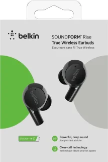 Belkin SOUNDFORM Rise Draadloze Oordopjes Zwart