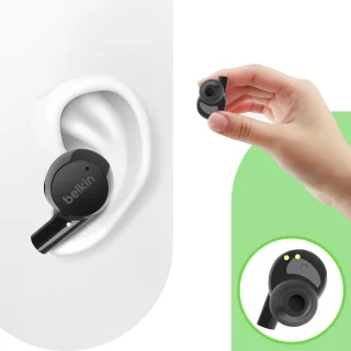 Belkin SOUNDFORM Rise Draadloze Oordopjes Zwart