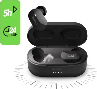 Belkin Soundform True Wireless In-Ear Zwart