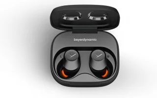 Beyerdynamic Amiron 300 Bluetooth oordopjes zwart
