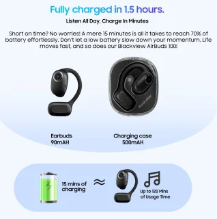 Blackview AirBuds 100 - Draadloze Oordopjes