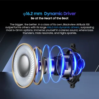 Blackview AirBuds 100 - Draadloze Oordopjes