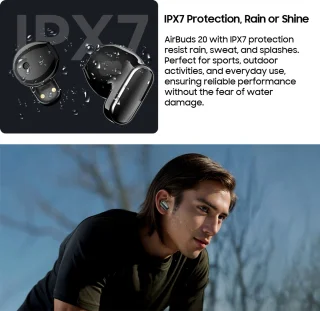 Blackview AirBuds 20 Draadloze Oordopjes Zwart