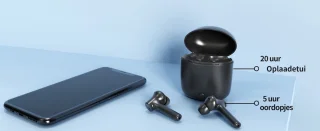 Bluedio Earbuds draadloze oordopjes