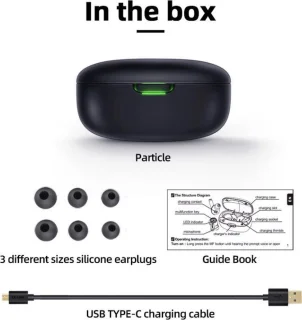 Bluedio P draadloze Bluetooth 5.0 oordopjes