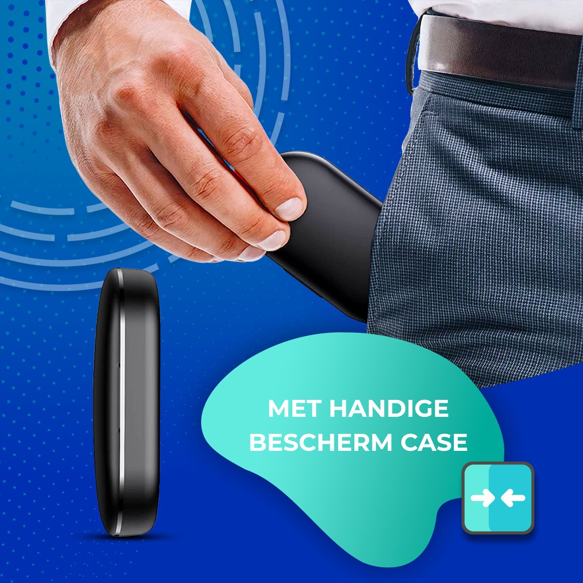 Wat vinden we goed aan de Bluetooth 5.1 In-Ear Headset met Oplaadcase en Microfoon