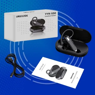 Bluetooth 5.1 In-Ear Headset met Oplaadcase en Microfoon