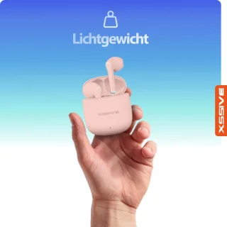 Bluetooth 5.3 Draadloze Oordopjes Rose Goud