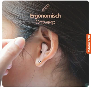 Bluetooth 5.3 Draadloze Oordopjes Rose Goud