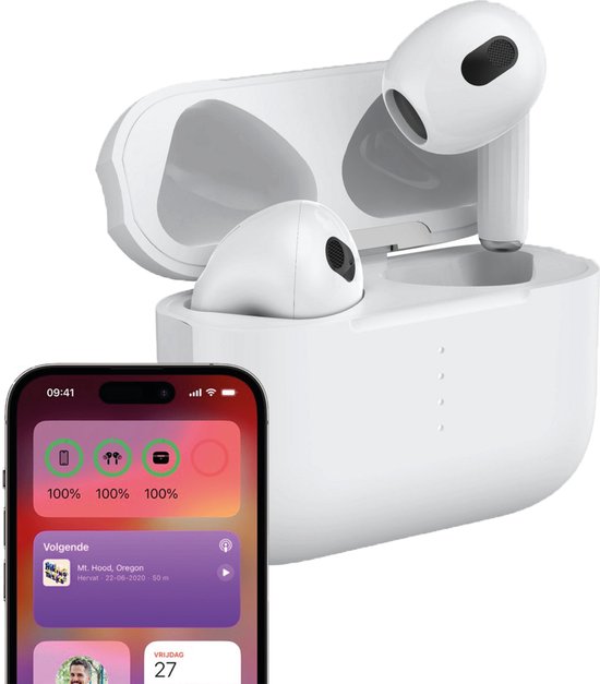 Bluetooth 5.3 Draadloze Oordopjes voor iPhone en Samsung