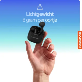 Bluetooth Draadloze In Ear Oordopjes Zwart