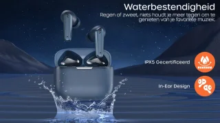 Bluetooth Draadloze Oordopjes Blauw