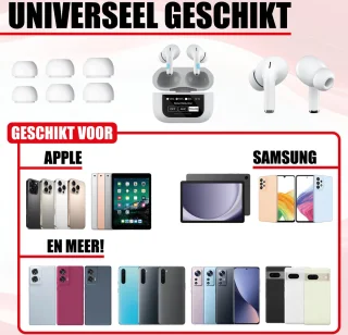 Bluetooth Draadloze Oordopjes Voor iPhone & Samsung
