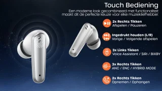 Bluetooth Draadloze Oordopjes Wit