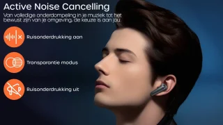 Bluetooth Draadloze Oordopjes Zwart
