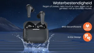 Bluetooth Draadloze Oordopjes Zwart
