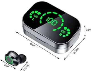 Bluetooth In-Ear Oordopjes 75006 Zwart