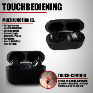 Bluetooth Oordopjes Draadloos Wit Noise Cancelling Bluetooth 5.3