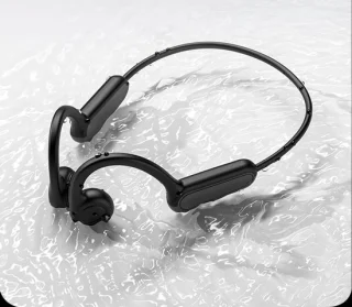Bone Conduction Headphone Bluetooth 5.3 Zwart