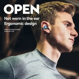 Bone Conduction Hoofdtelefoon DT4.0 Zwart