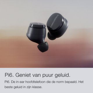 Bowers & Wilkins Pi6 Bluetooth Oordopjes Storm Grey
