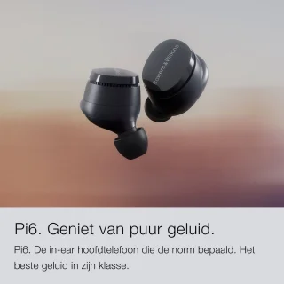 Bowers & Wilkins Pi6 Bluetooth Oordopjes Storm Grey