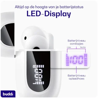 Buddi Pulse Draadloze oordopjes